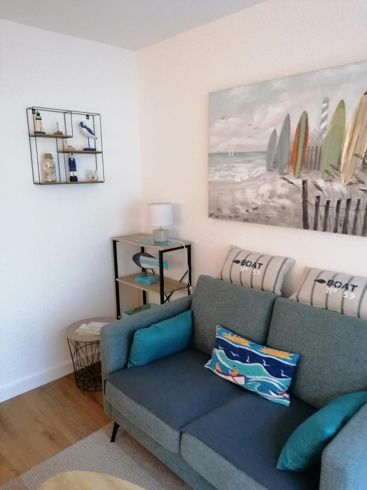 Appartement T1 Bis 30M2 100M Du Port 700M Plage 滨海拉特里尼泰 外观 照片